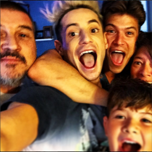Frankie and Zach with the Rance Family